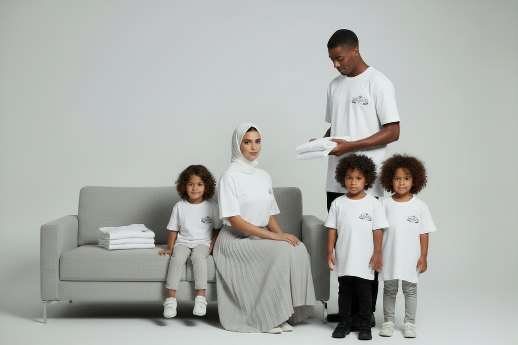 T-shirt  Régulas Fit ,Royal White