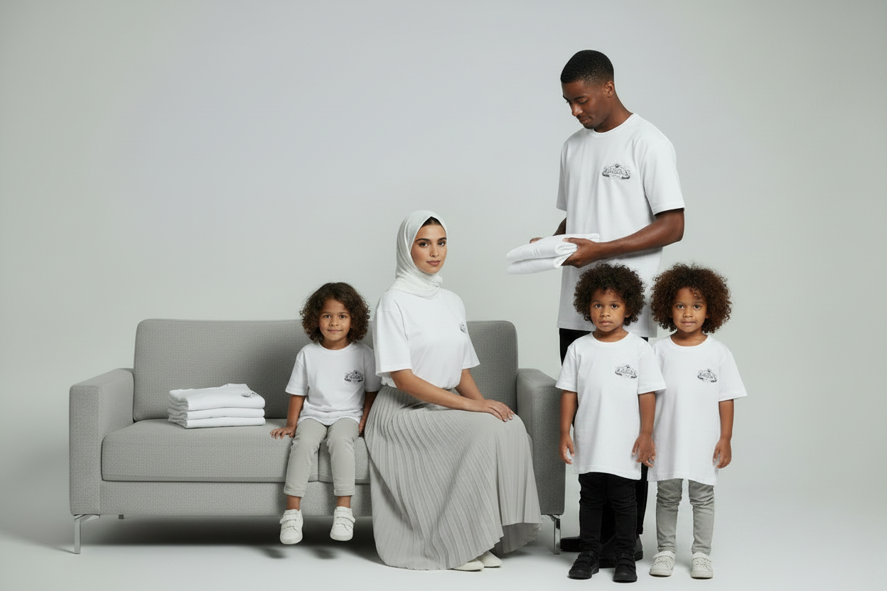 T-shirt  Régulas Fit ,Royal White
