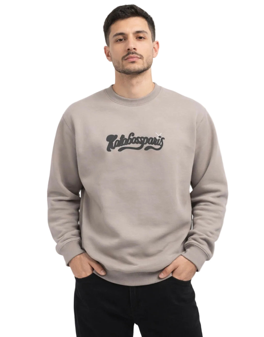 Sweat shirt colle rond kataboss deux jambes