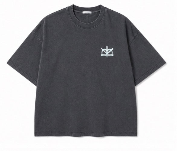 T-shirt Oversize Essential – Noir Vintage
