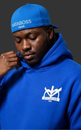 Sweat-shirt Kataboss Paris – Bleu Streetwear Premium