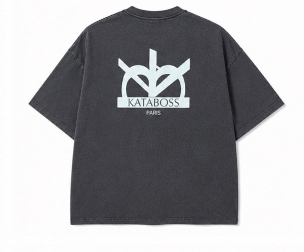 T-shirt Oversize Essential – Noir Vintage