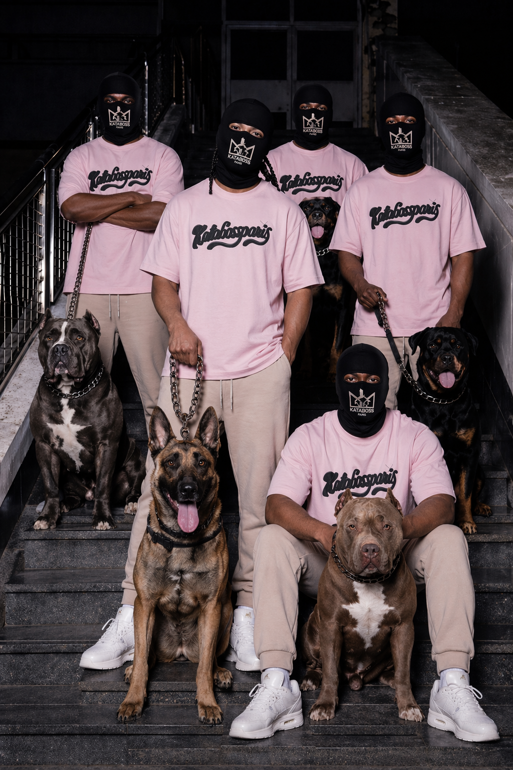 T-shirt Kataboss paris deux jambe