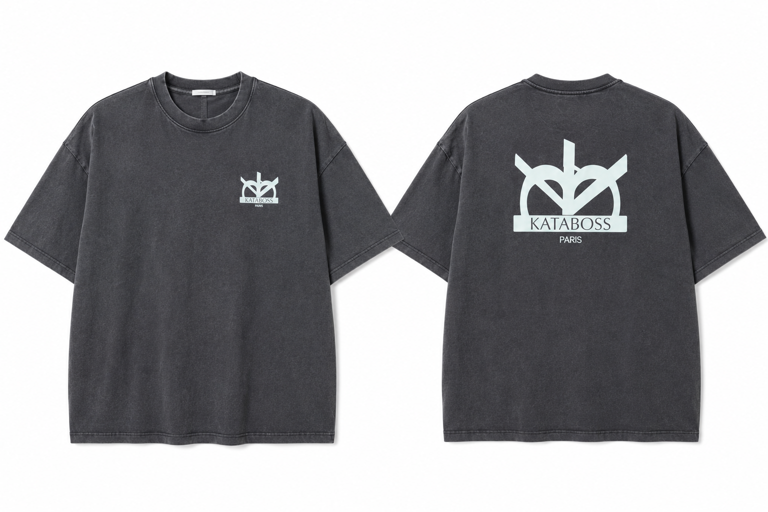 T-shirt Oversize Essential – Noir Vintage