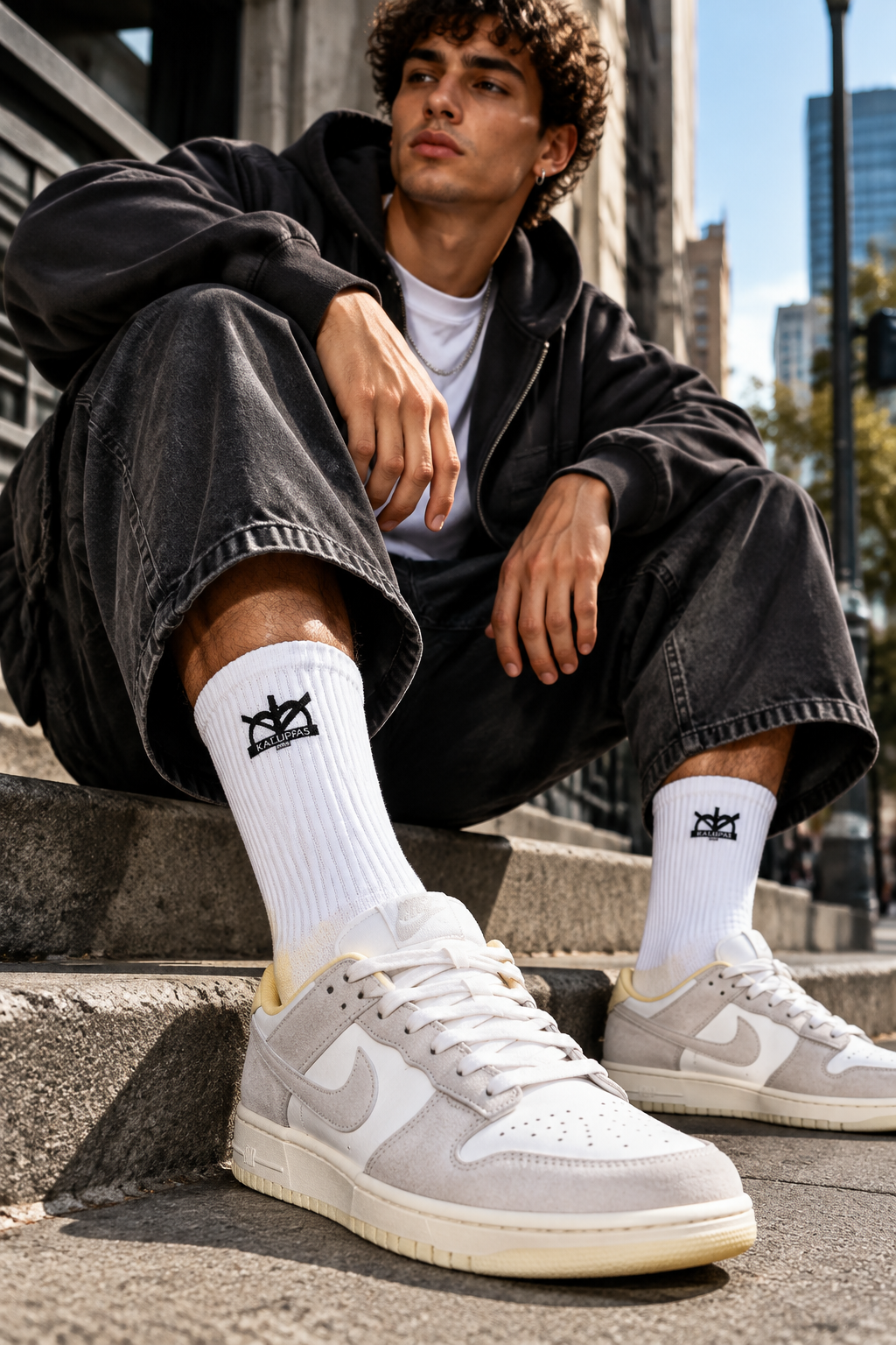 2 Chaussettes Antidérapantes