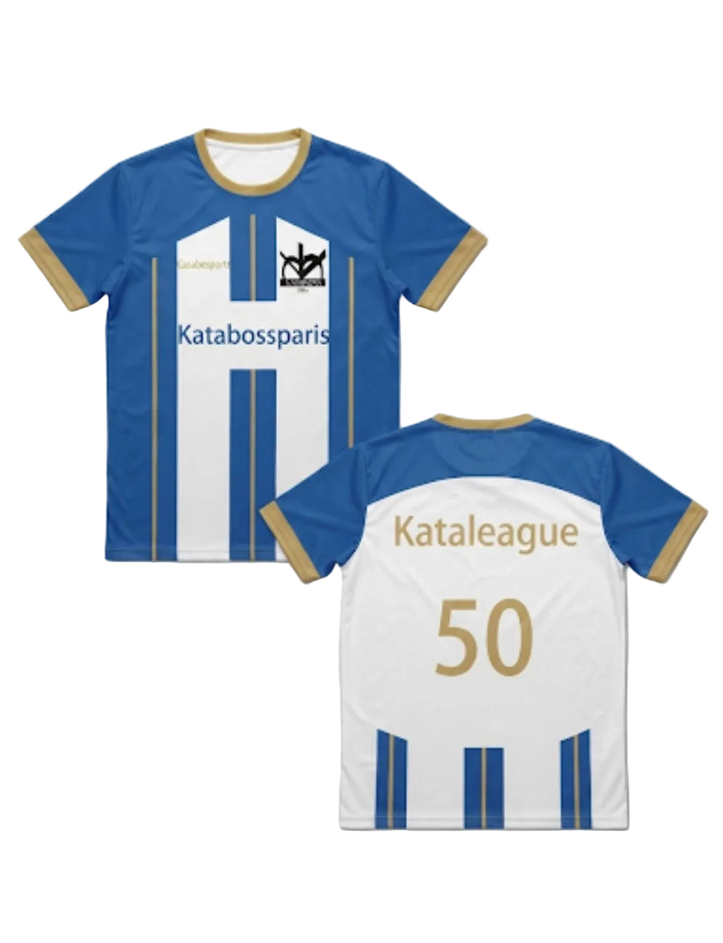 Maillot Officiel Kataleague – Bleu & Blanc