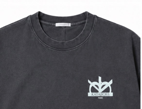 T-shirt Oversize Essential – Noir Vintage