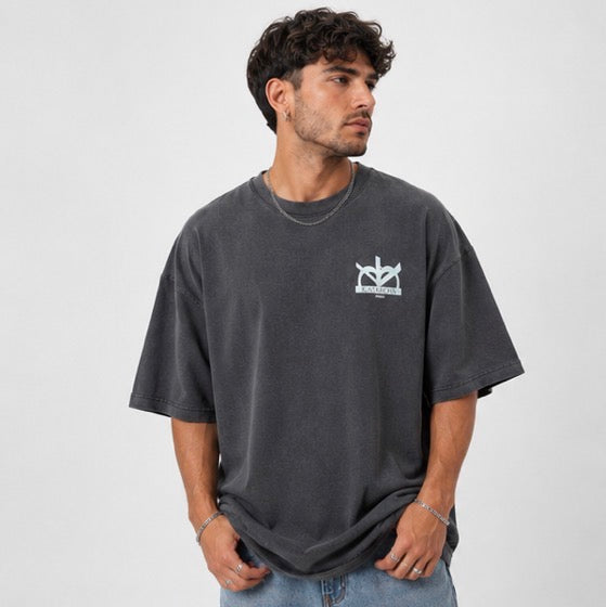 T-shirt Oversize Essential – Noir Vintage